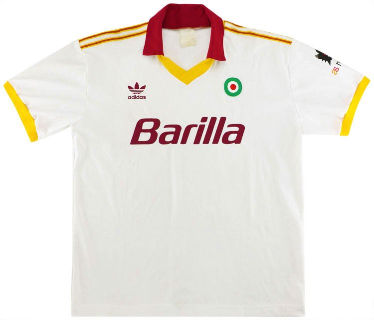 Camisa retro Adidas Roma 1991 1992 II jogador